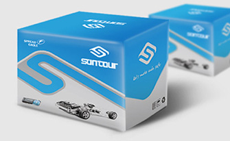 suntour昌途底盤件汽車配件包裝設計