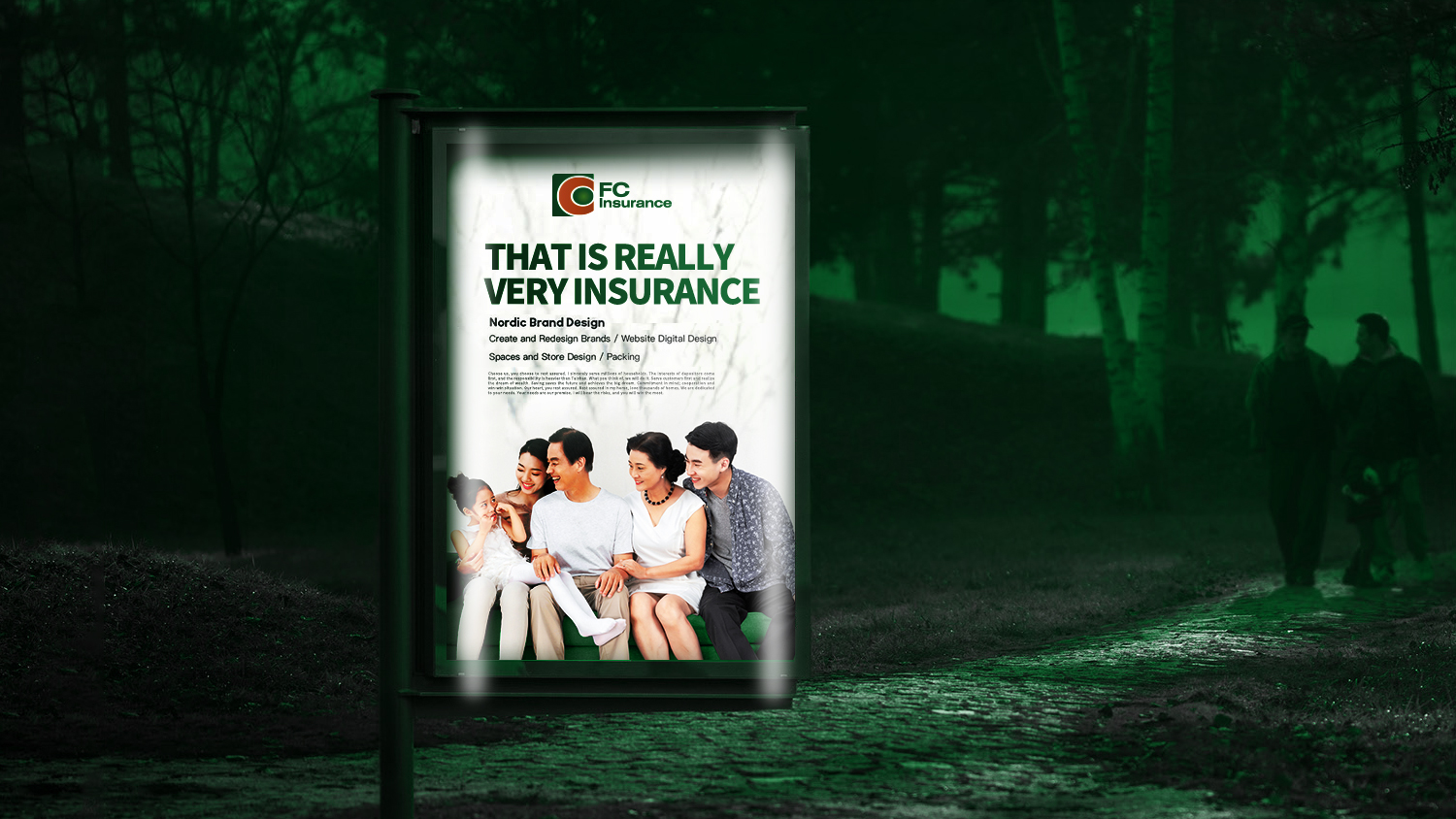 FC Insurance 保險logo設計vi設計提案