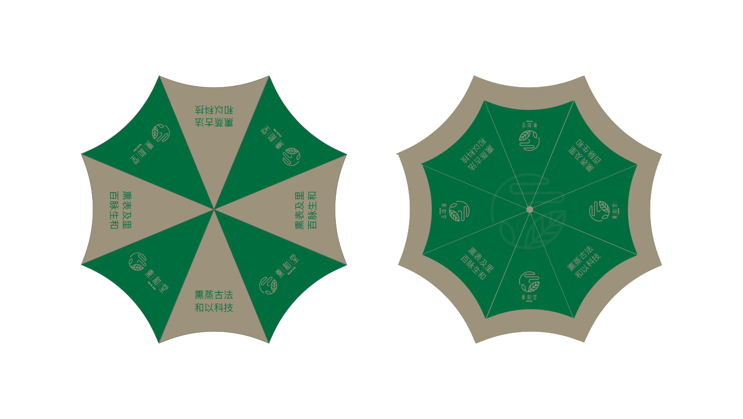 北京熏和堂中草藥熏蒸液熏香品牌命名logo設計vi設計包裝設計