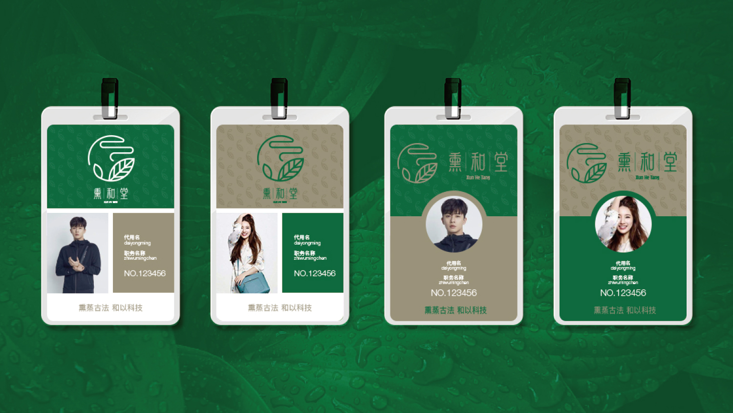 北京熏和堂中草藥熏蒸液熏香品牌命名logo設計vi設計包裝設計