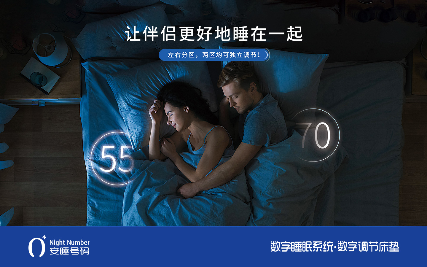 安睡號(hào)碼智能數(shù)字調(diào)節(jié)床墊廣告宣傳海報(bào)設(shè)計(jì)與賣點(diǎn)策劃