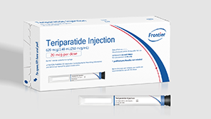 frontier前沿生物特立帕肽注射筆出口產(chǎn)品包裝設計內(nèi)襯設計